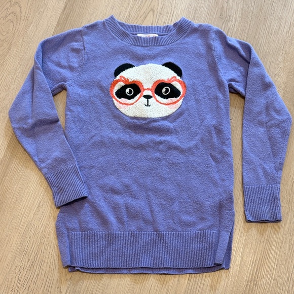 Cat & Jack Other - Size 4/5 Cat & Jack Kids Purple Panda Sweater